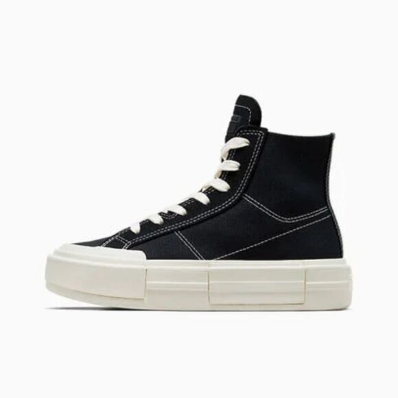 Converse Chuck Taylor Black Cruise Hightop Sneakers 7.5/6.5 - Picture 9 of 11